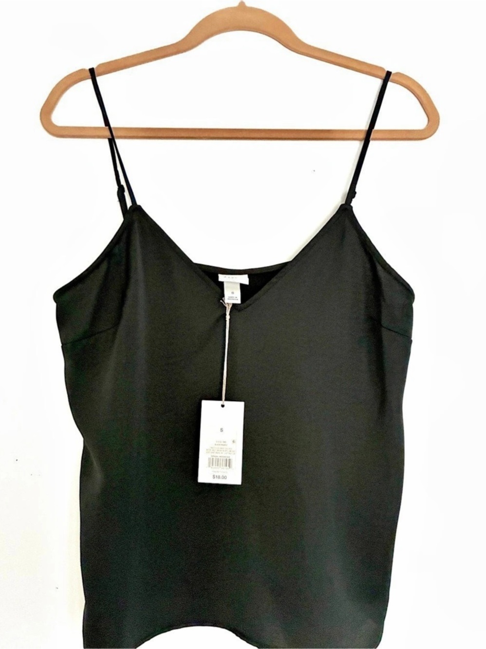 A New Day Black Camisole Size Small NWT